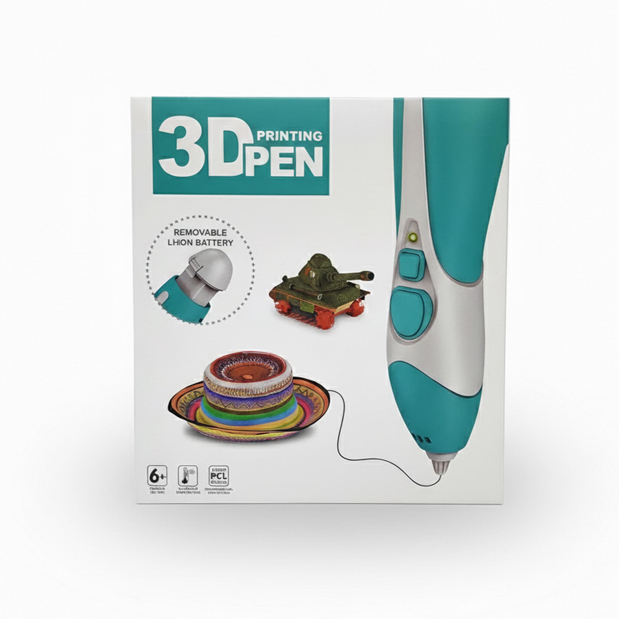 Low-Temperature 3D Printing Pen – Blue