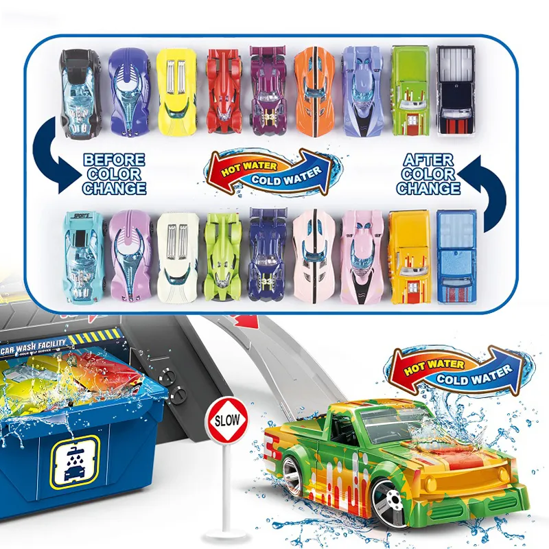 Multi-Functional Car Wash Playset