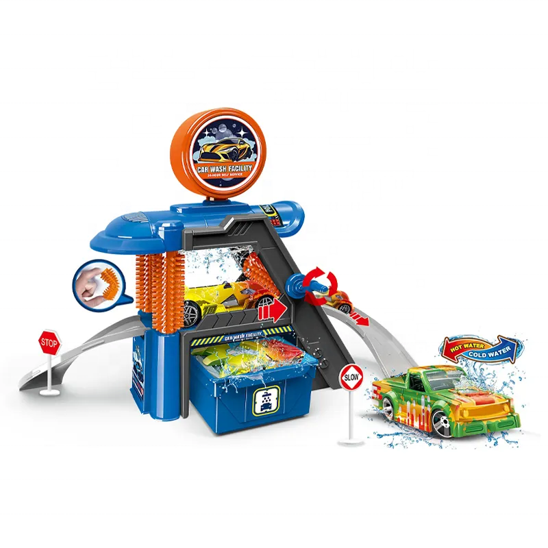 Multi-Functional Car Wash Playset