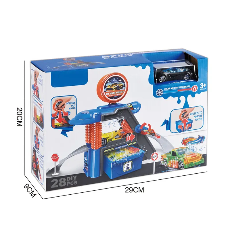 Multi-Functional Car Wash Playset