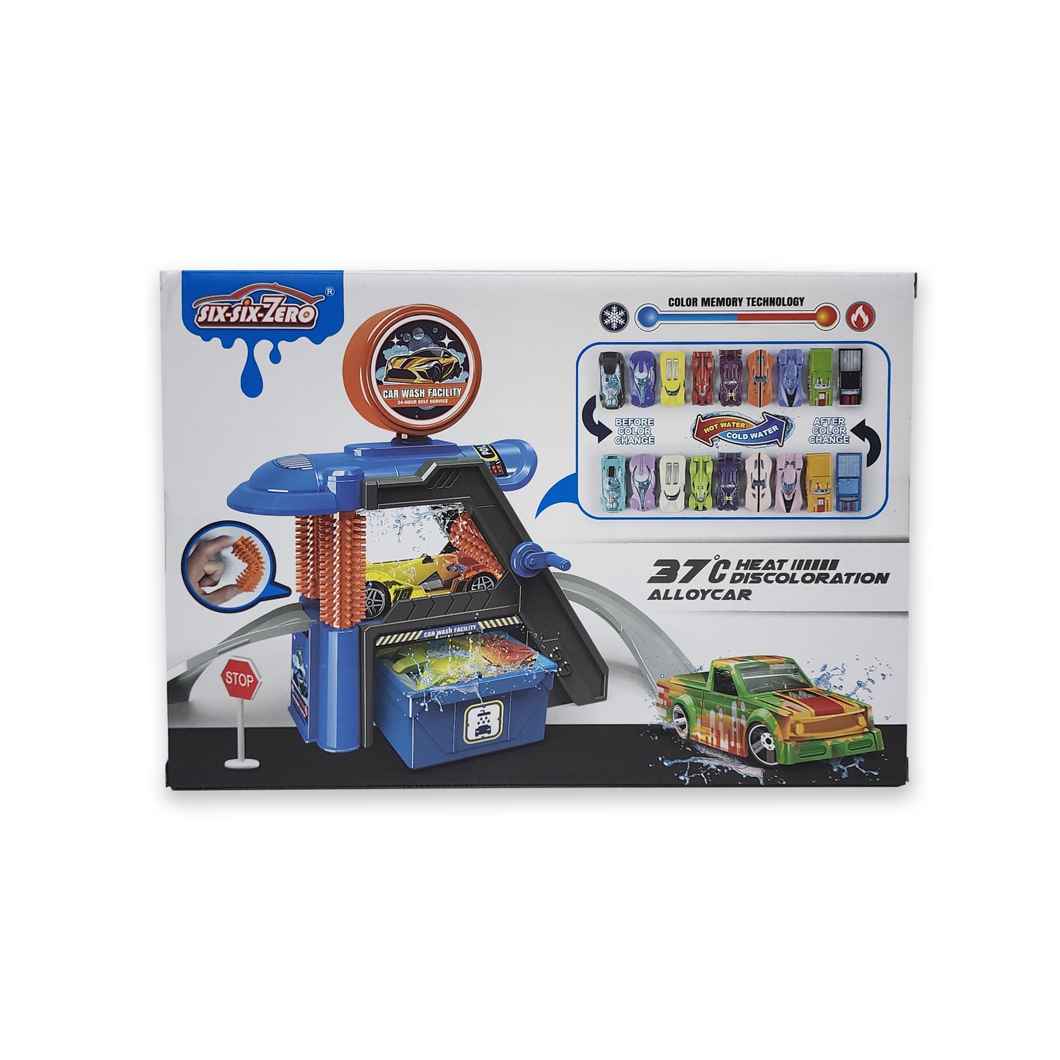 Multi-Functional Car Wash Playset
