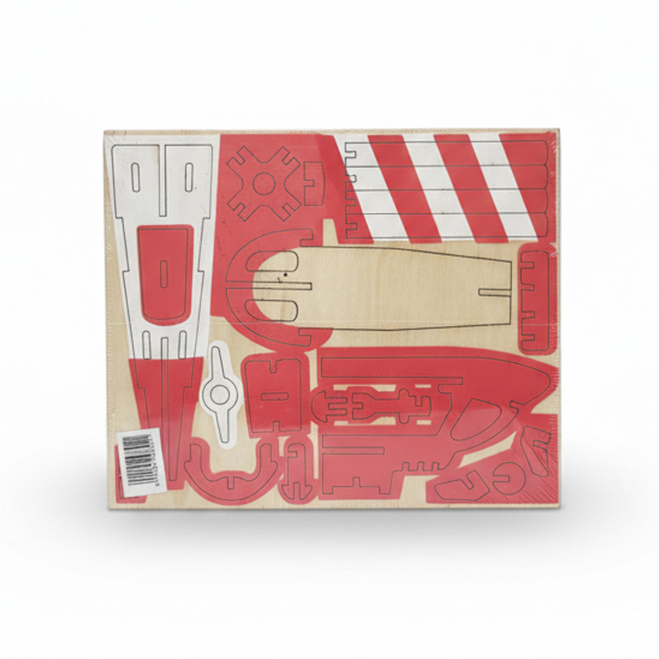 Wooden Helicopter 3D Puzzle Model
