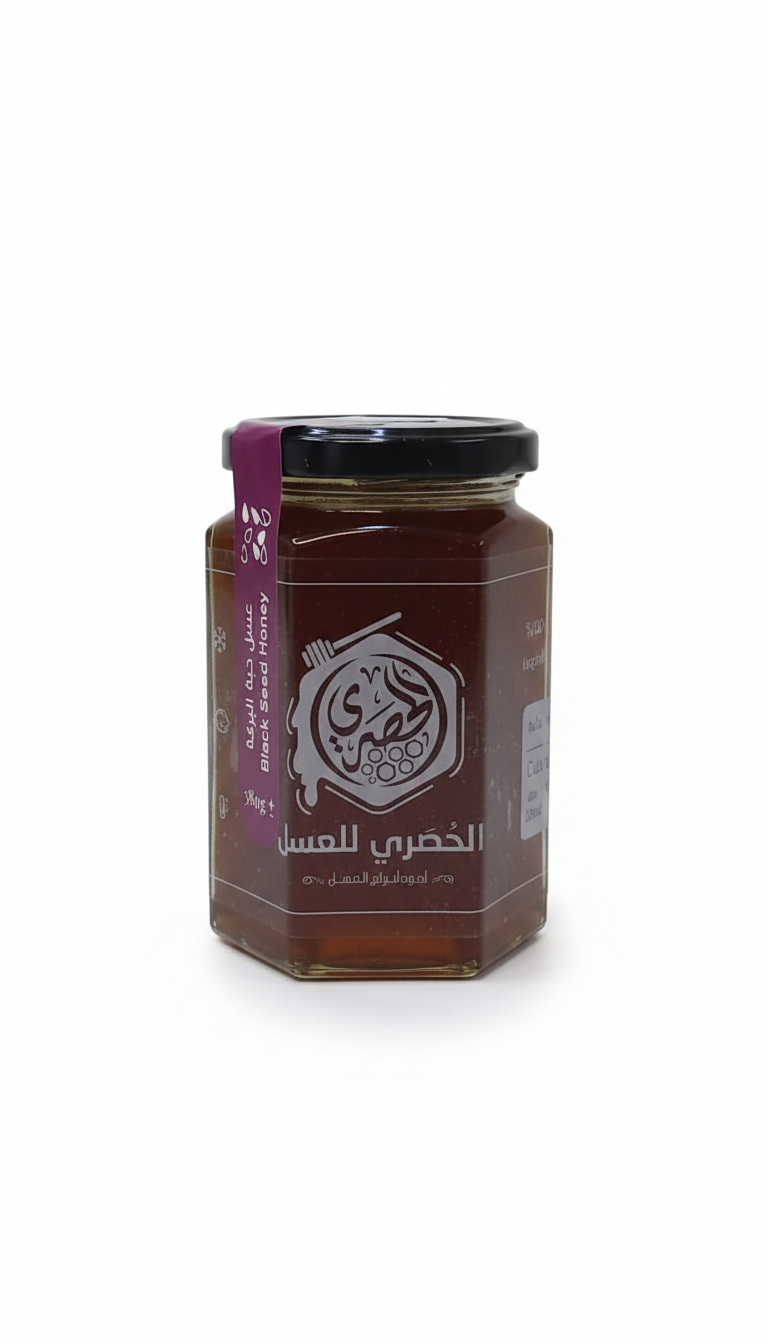 Hossari Pure Natural Black Seed Honey 380 g