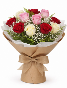 The Grand Romance Dozen Bouquet 12's