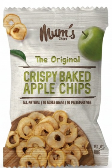 Mum's The Original Crispy Baked Green Apple Chips 40 g