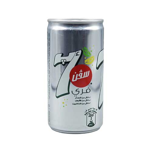 Diet 7up Can 185 ml