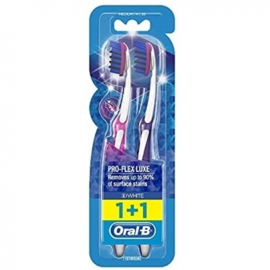 Oral-B Toothbrush 38 Medium x2