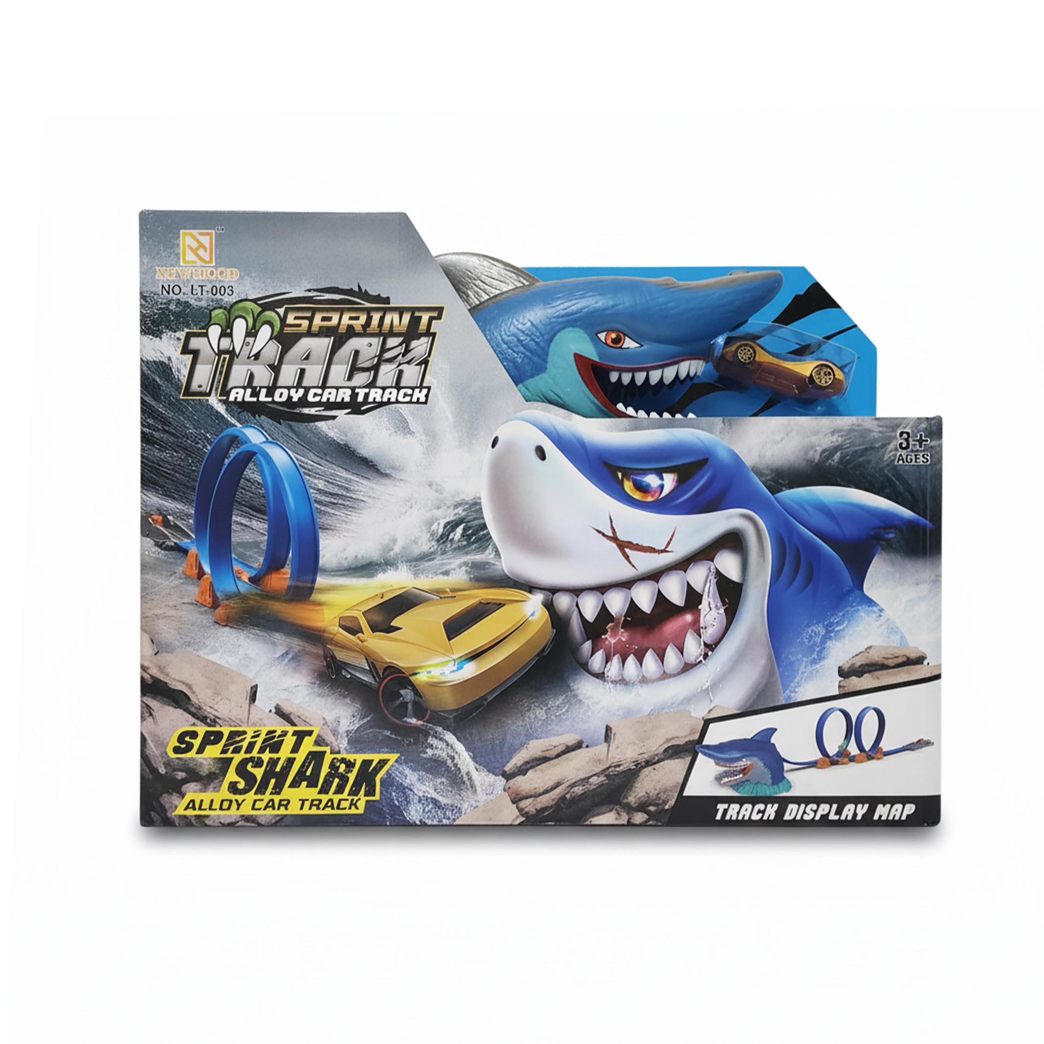 Sprint Shark Alloy Car Track Set