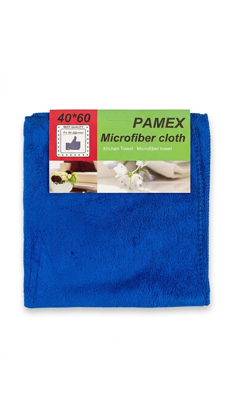 Pamex Microfiber Cloth Blue 60x40 cm