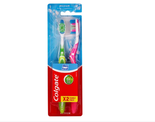 Colgate Max Fresh Toothbrush x2