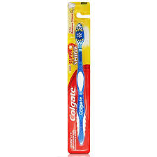 Colgate Super Shine Toothbrush Medium Blue 1's