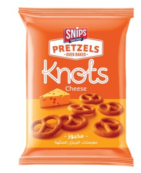 Snips Pretzels Knots Cheese 30 g