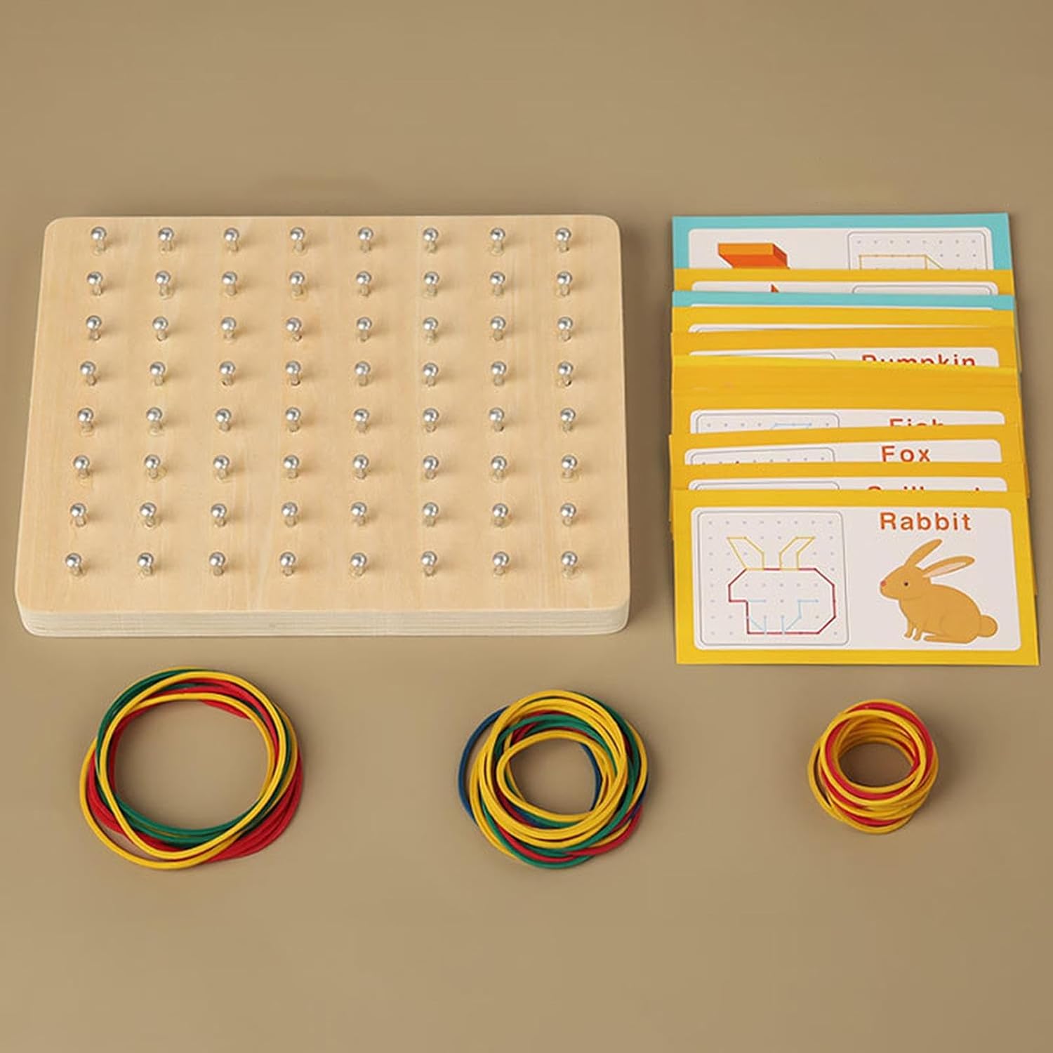 Creative Nail Peg Board Art Set