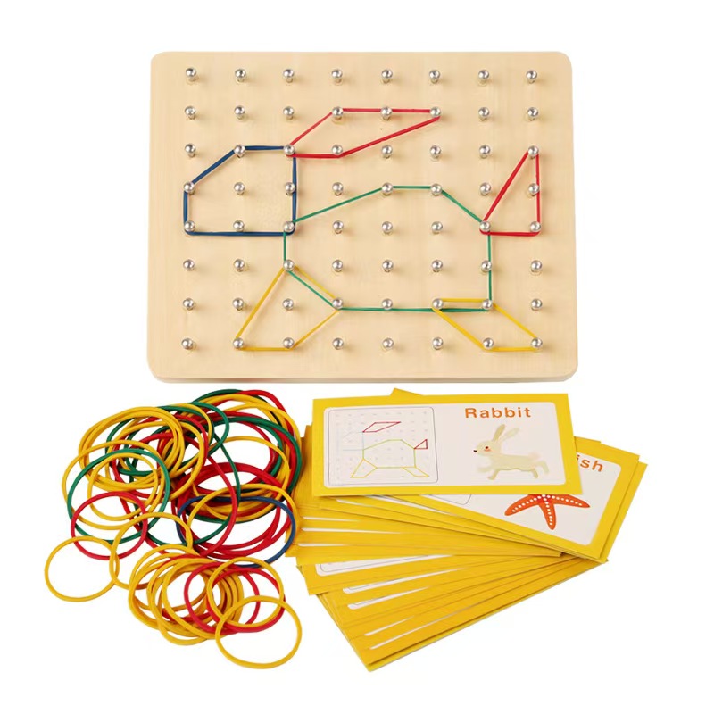Creative Nail Peg Board Art Set