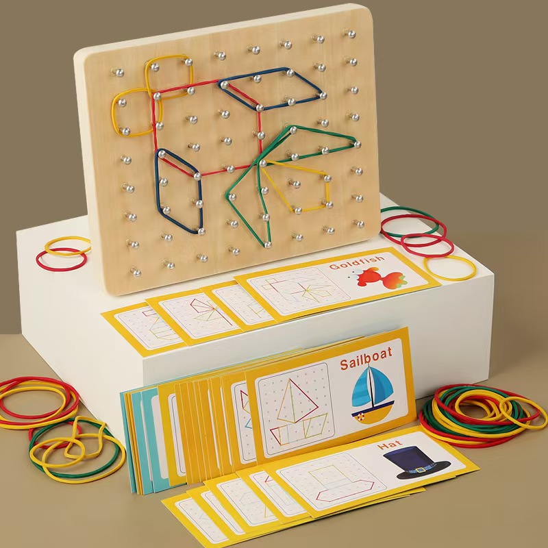 Creative Nail Peg Board Art Set