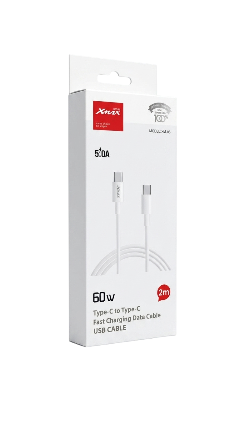 Xmax Fast Charging Cable USB/type C 2m 5 A