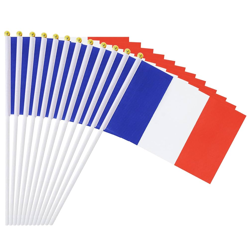 France Small Flag 1's