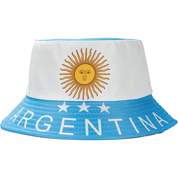 Argentina Fan Bucket Hat 1's