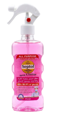 Septol Spray & Sanitize Floral 425 ml