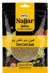 Najjar Green Cumin Seeds 50 g